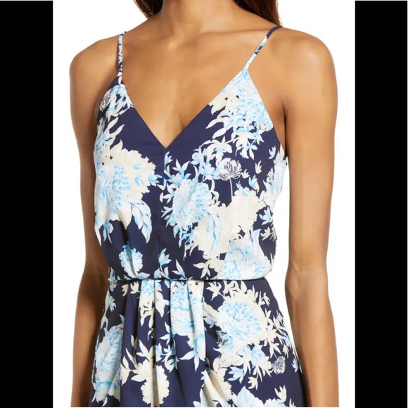 🆕 Chelsea28 XS BNWT Sleeveless Faux Wrap Dress - Picture 2 of 6